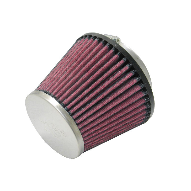 K&N Universal koniskt luftfilter 70 mm fläns, 129 mm bas, 89 mm topp, 102 mm höjd (RC-5128)