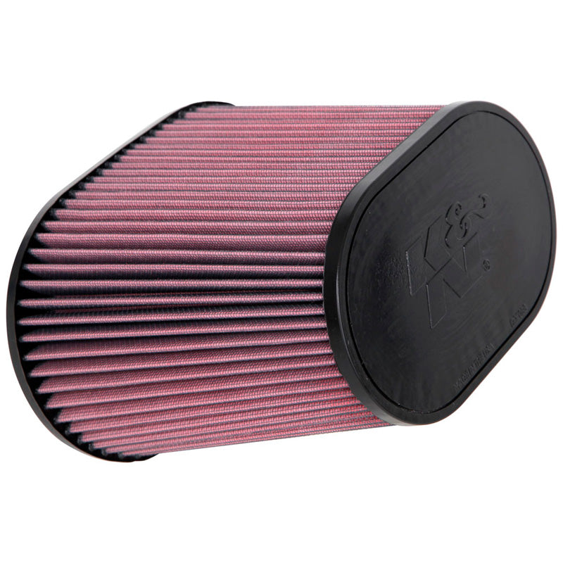 K&N Universal ovalt/koniskt luftfilter 102 mm fläns, 229 mm x 146 mm bas, 178 mm x 114 mm topp, 190 mm höjd (RF-1040)