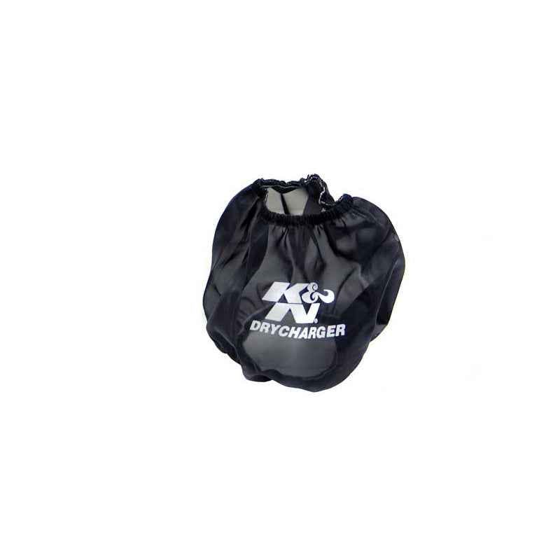K&N Drycharger-suojus RF-1001:lle, 140x197 - 102x159 x 127mm - musta (RF-1001DK)