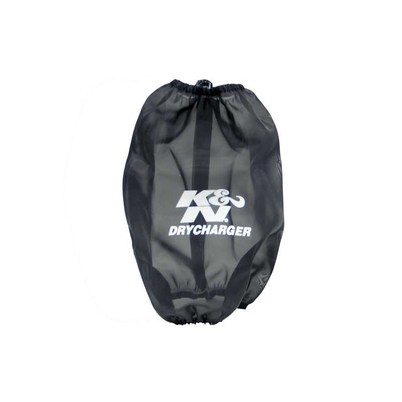 K&N Drycharger -suojus RF-1045:lle, 140-102 x 203mm - Musta (RF-1045DK)