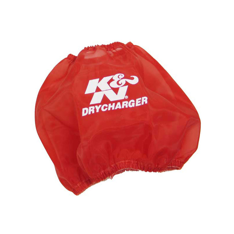 K&N Drycharger-suojus RF-1048:lle, 191-114 x 152mm - punainen (RF-1048DR)