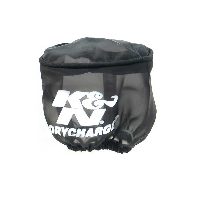K&N Drycharger-suojus RU-0981:lle, 76x102 - 64x89 x 70mm - Musta (RU-0981DK)