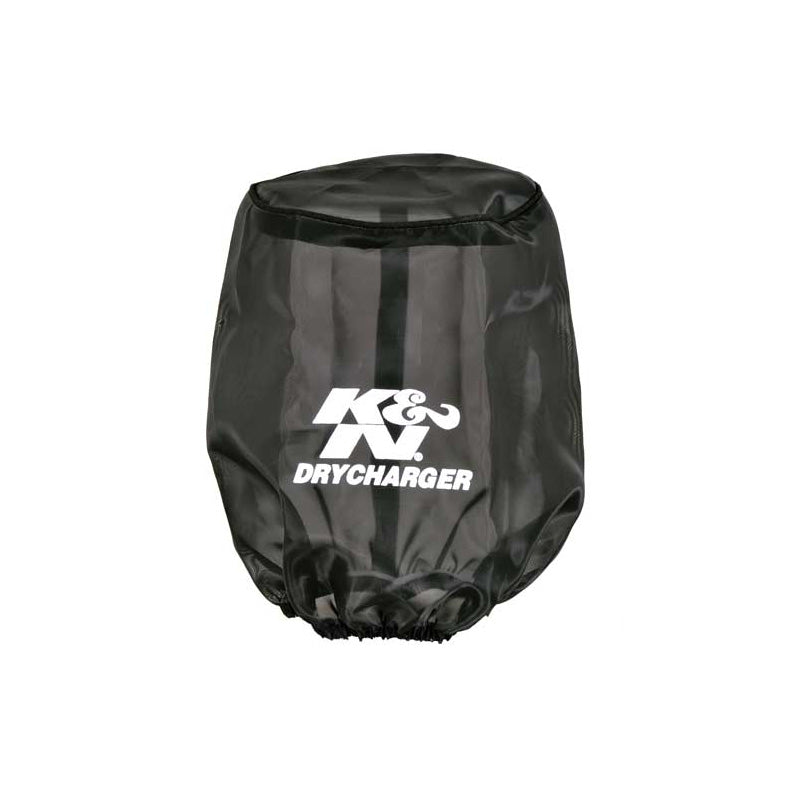 K&N Drycharger-suojus RU-2590:lle, 137-111 x 178mm - Musta (RU-2590DK)