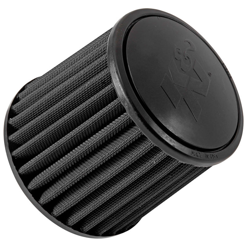 K&N musta yleismallinen Dryflow-kartiomainen ilmansuodatin, 70 mm laippa, 152 mm alaosa, 133 mm yläosa, 133 mm korkeus (RU-3103HBK)