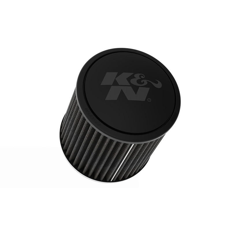 K&N musta universaali Dryflow-kartiomainen ilmansuodatin, 76mm laippa, 152mm pohja, 133mm yläosa, 152mm korkeus (RU-3108HBK)
