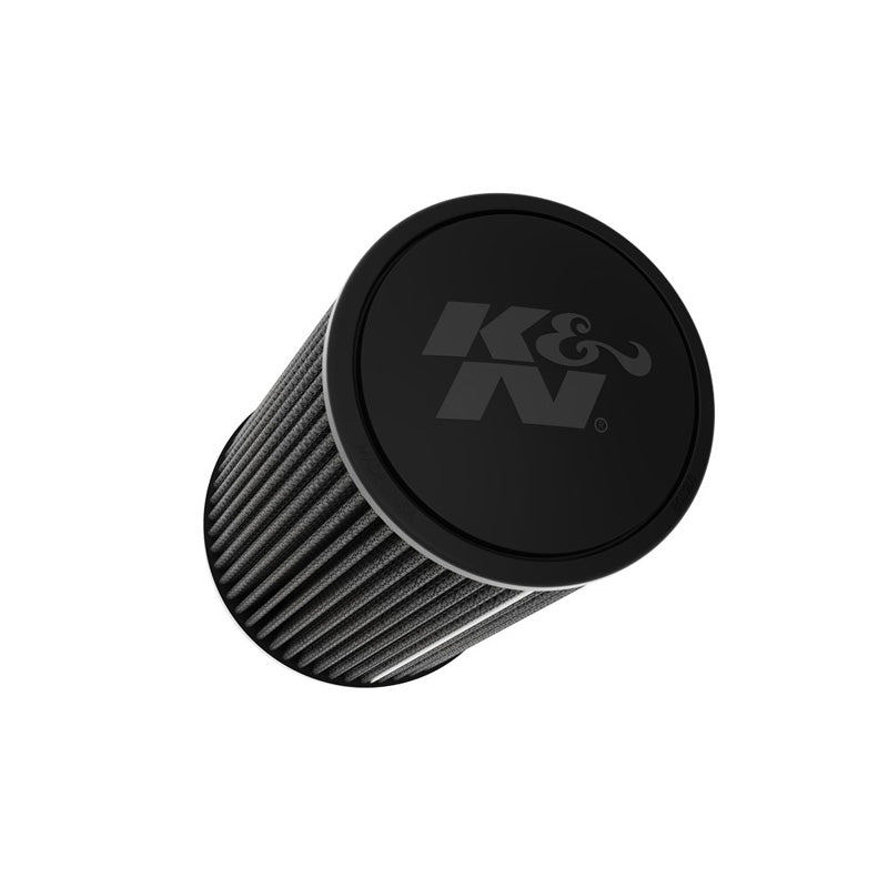 K&N musta universaali Dryflow-kartiomainen ilmansuodatin 76mm laippa, 152mm pohja, 133mm yläosa, 229mm korkeus (RU-3109HBK)