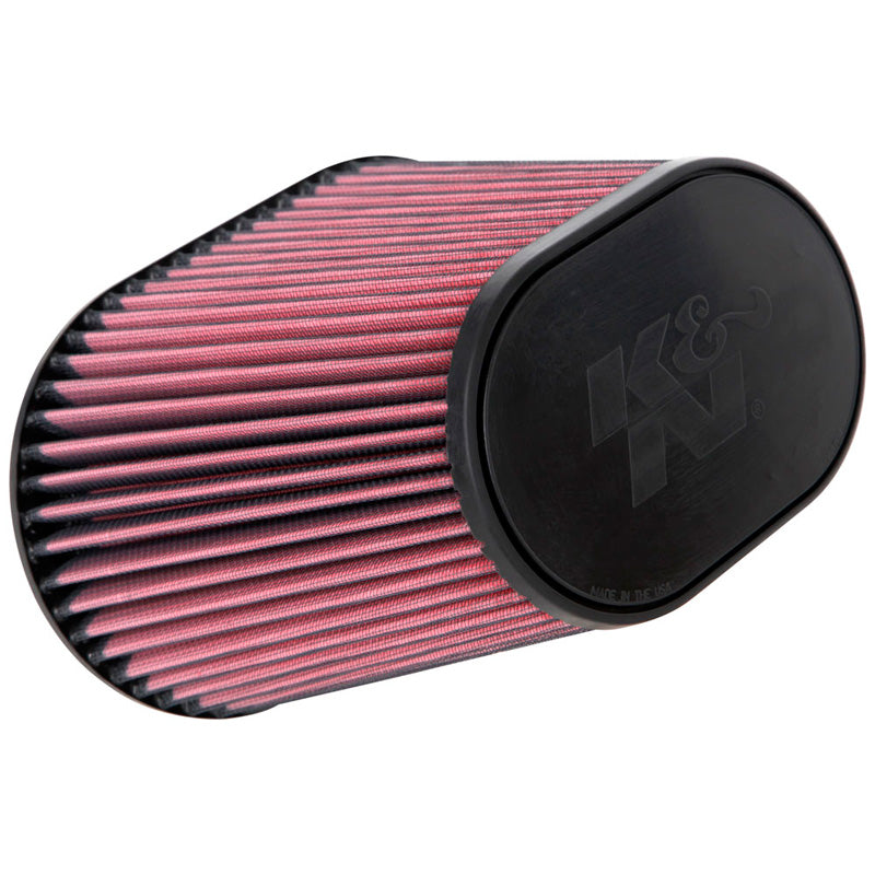 K&N Universal Oval/Conical -ilmansuodatin, jossa ovaali laippa 178x132mm, 254x159mm alaosa, 171x114mm yläosa, 203mm korkeus (RU-5292)