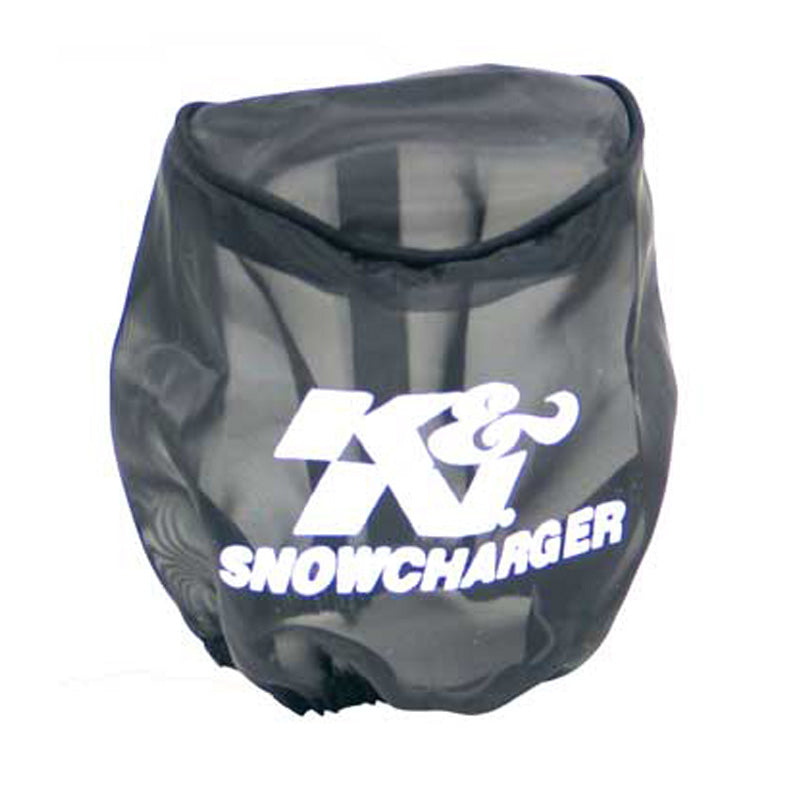 K&N Snowcharger-suojus SN-2580:lle, 114-76 x 102mm - Musta (SN-2580PK)