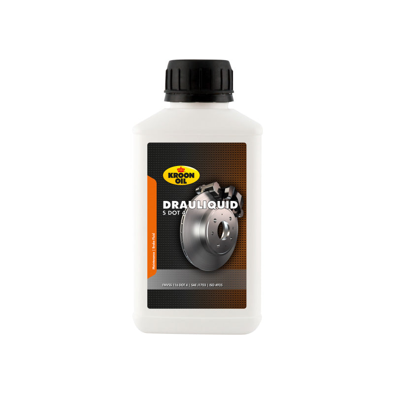 Kroon-Oil, Drauliquid-S DOT 4 - Syntetisk bromssystemvätska - 250ml