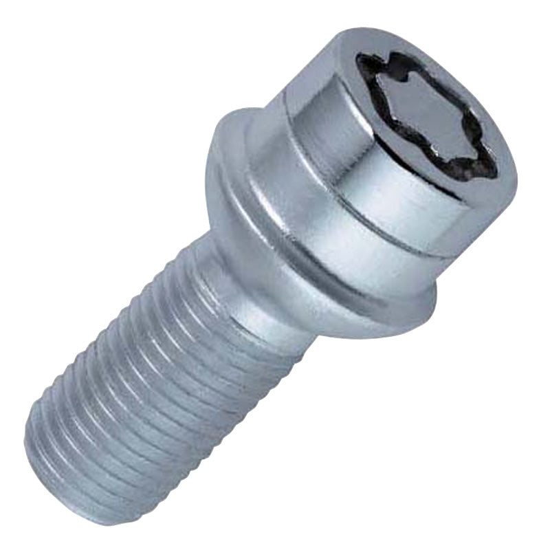 McGard, pyörän lukituspultit M12x1.50 - pyöreä kartio R12 - 24.1mm (17mm kanta) - 4 kpl. + avain