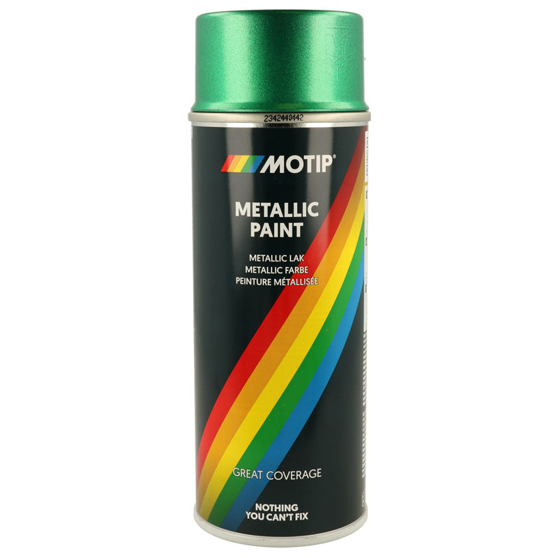 Motip, Metalliclack, grön, 400ml