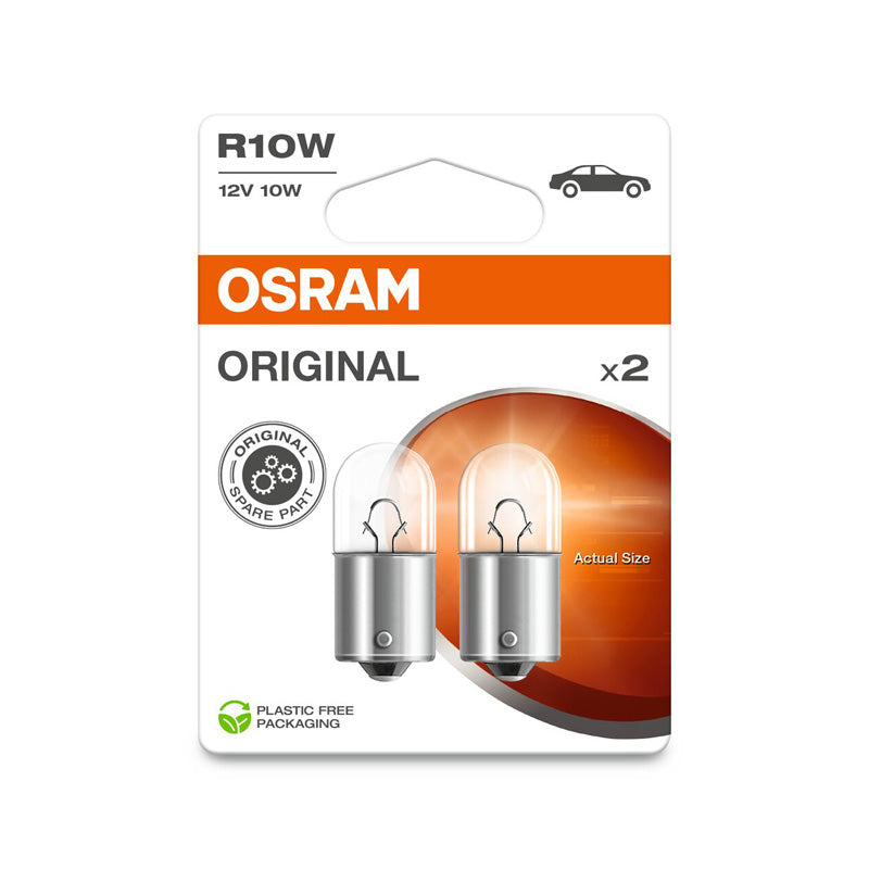 Osram, alkuperäiset halogeenilamput - BA15S R10W - 12V/10W - 2 kpl.