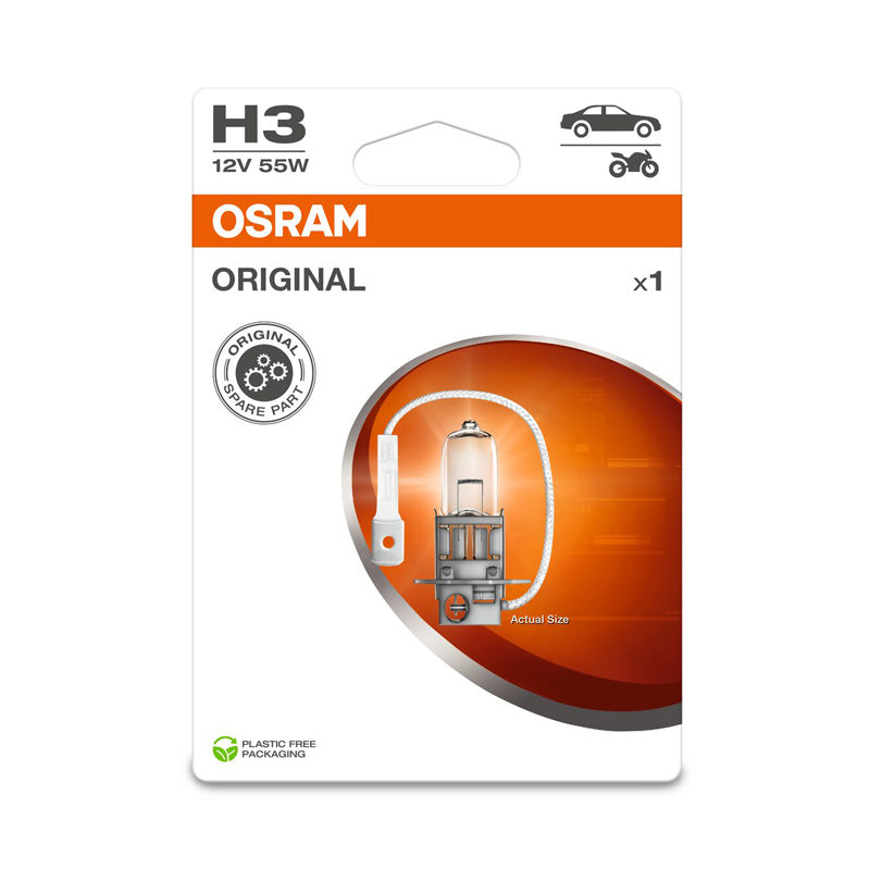 Osram, Original halogeenipolttimo H3 - 12V/55W - yksittäiskappale