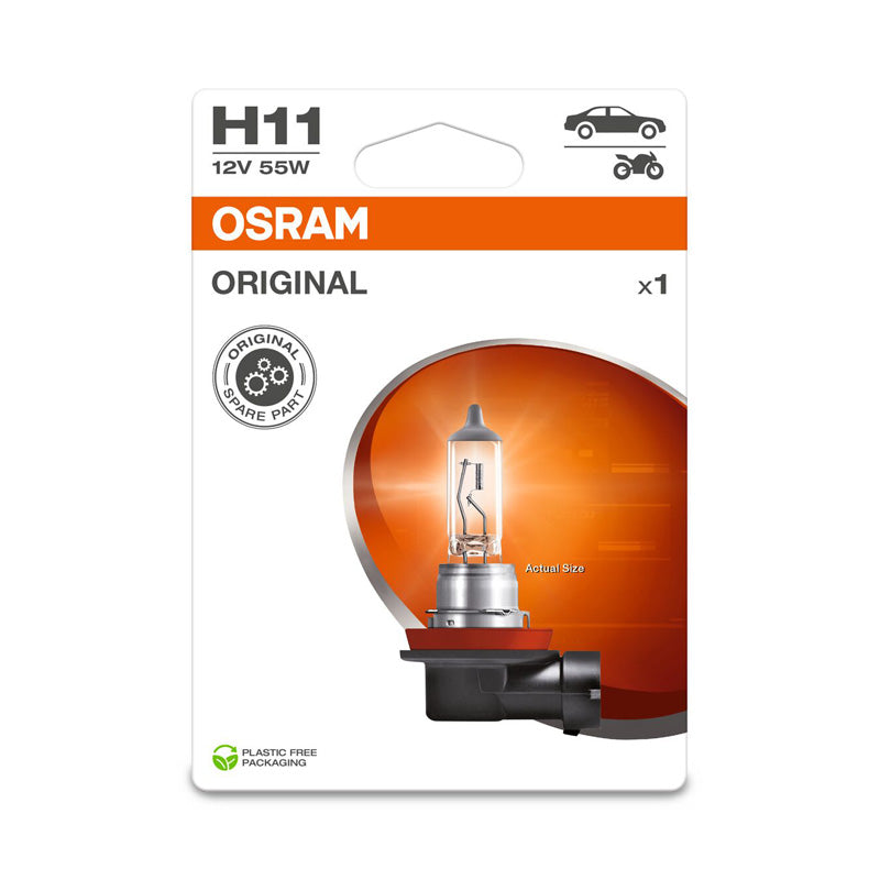 Osram, Original halogeenipolttimo - H11 - 12V/55W - yksittäiskappale