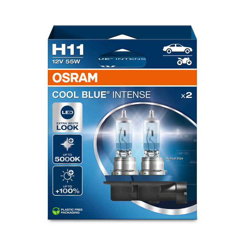 Osram, Cool Blue Intense halogeenilamput - H11 - 12V/55W - 2 kpl.