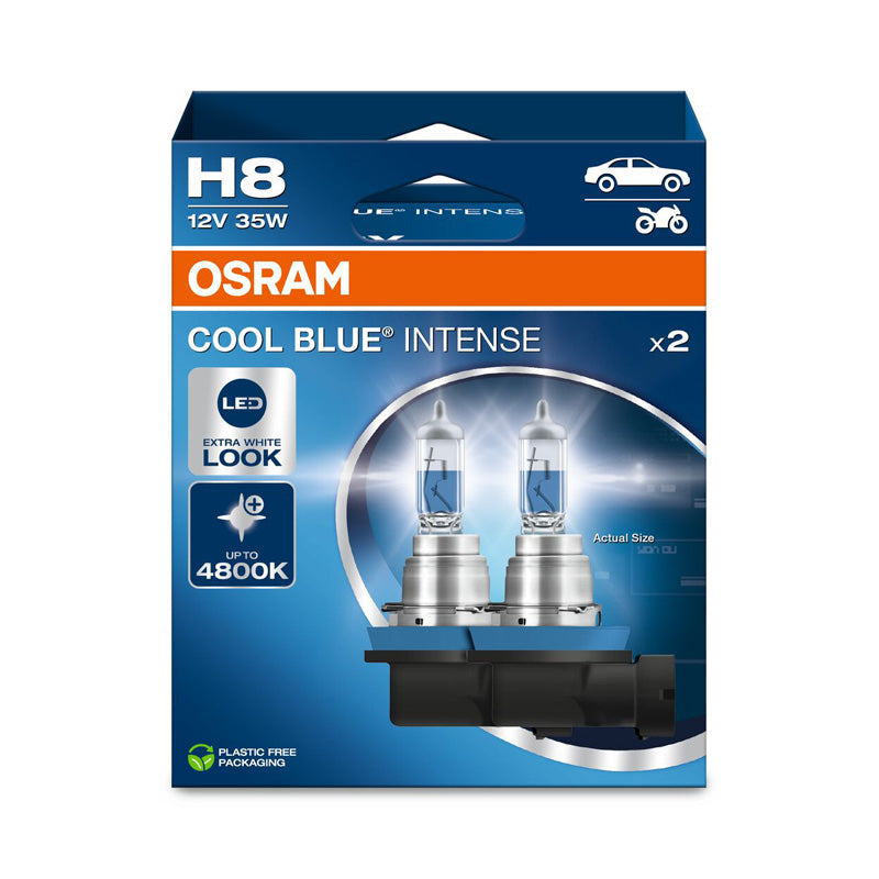 Osram, Cool Blue Intense halogeenipolttimot - H8 - 12V/55W - 2 kpl:n sarja