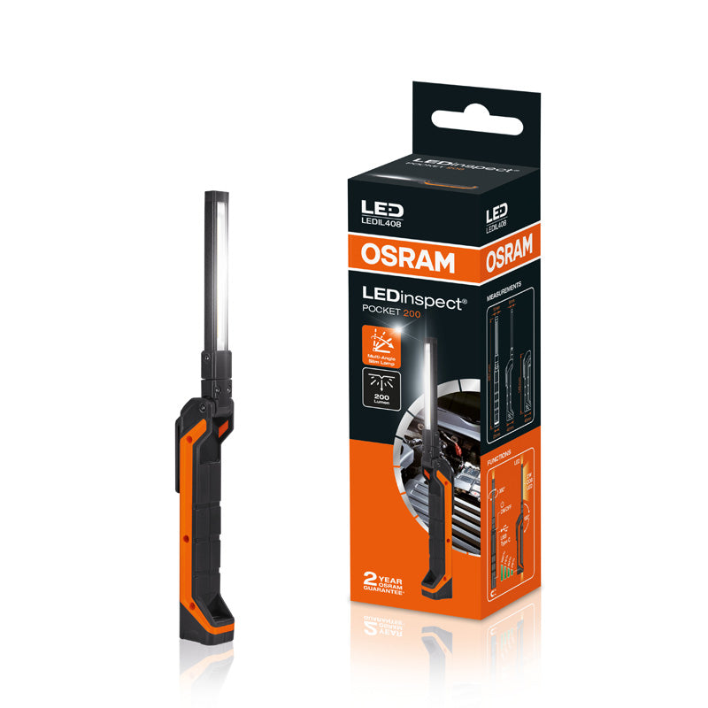 Osram, LED-tarkastuslamppu POCKET 200 - käsitarkastusvalo