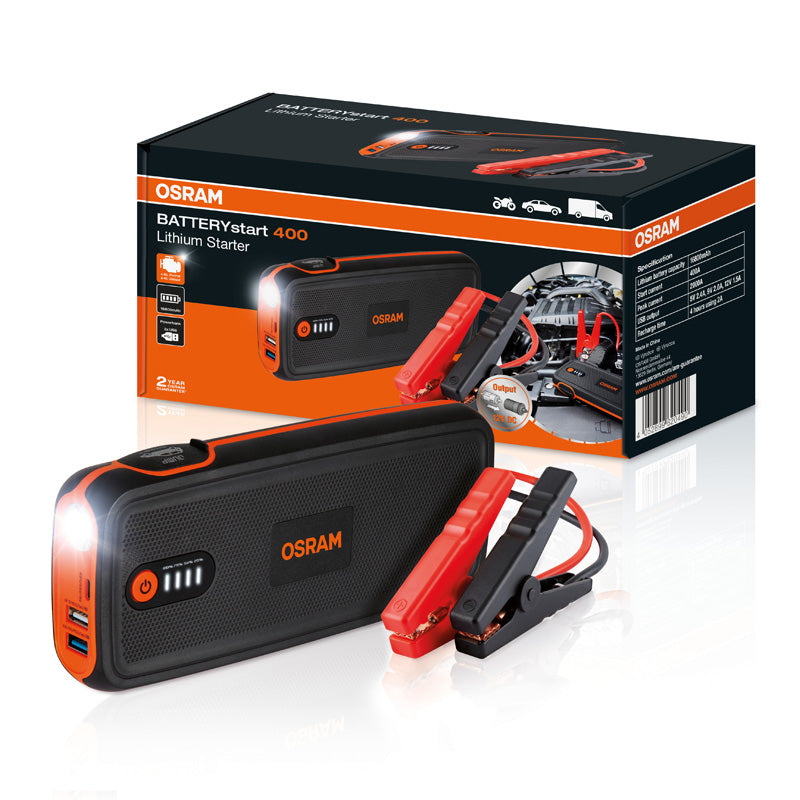 Osram, BATTERYstart 400 - apukäynnistin ja power bank