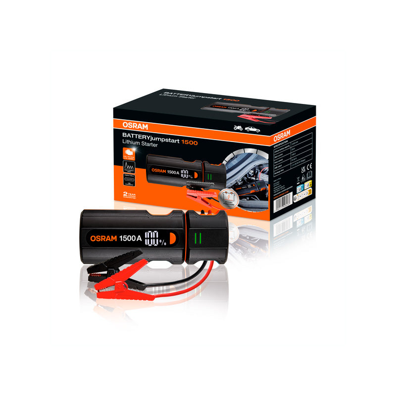 Osram, apukäynnistin, BATTERYjumpstart 1500