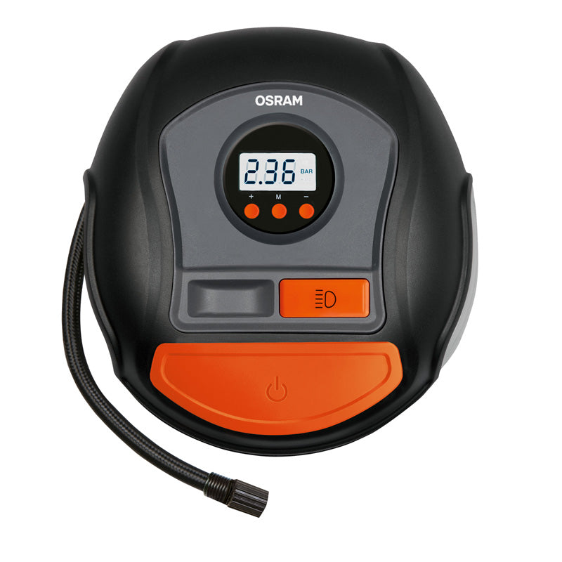 Osram, digitaalinen rengaspumppu 450 - nopea täyttö - 3,5 min.
