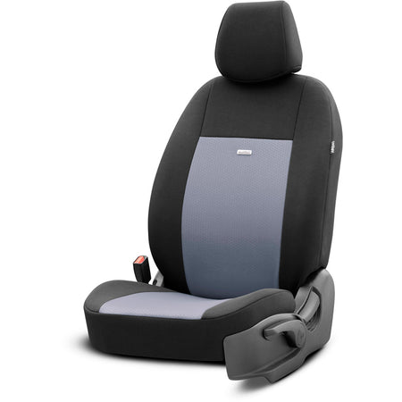 otoM, Sædeovertræk, 'SelectedFit Flex / Urban Design' Sort/Grå, 10-dele, egnet til Side-Airbags