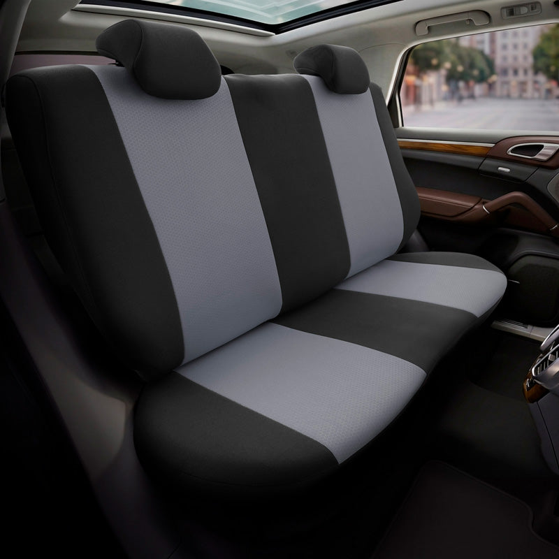 otoM, Sædeovertræk, 'SelectedFit One' Sort/Grå, 10-stykker, passer til Biler med Side-Airbags
