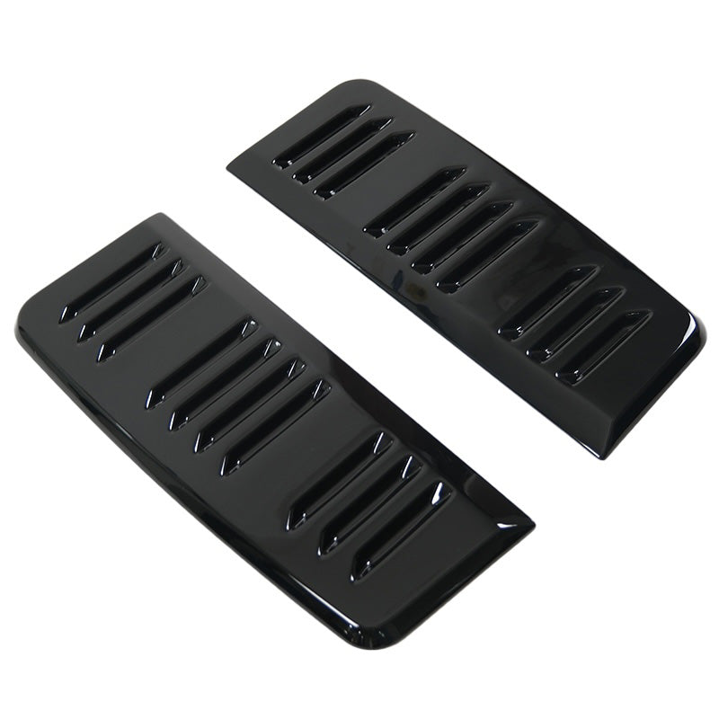 OneWay, ilmanvaihtosäleiköt, versio 2, kiiltävän musta, sopii Volkswagen Transporter T5.1/T6/T6.1 (2010-2022, pitkä akseliväli)