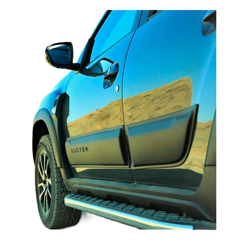 OneWay, mattamusta kylkipaneelien suoja, sopii Dacia Duster II 2018-2024, 4-osainen sarja