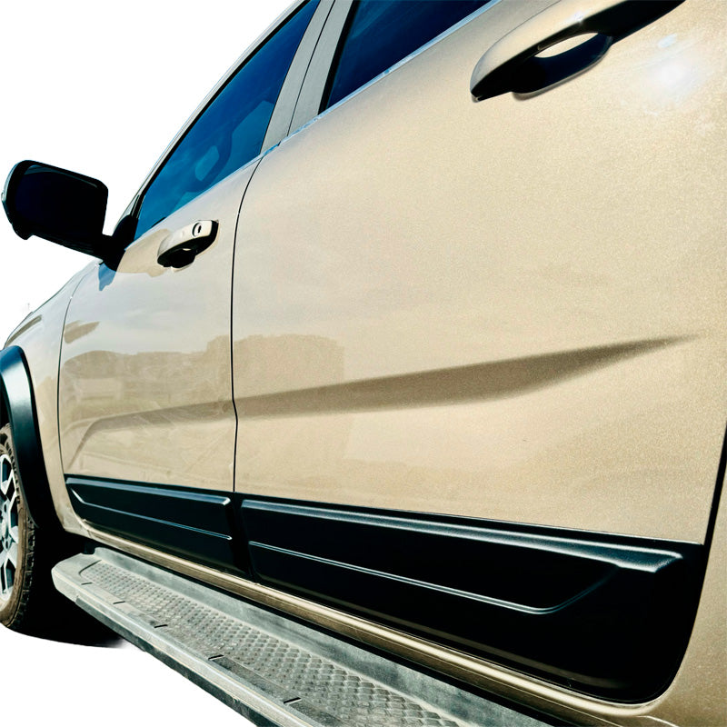 OneWay, Sivulistat, Mattamusta, Sopii Volkswagen Amarok MK2 (2022-), 4-osainen sarja