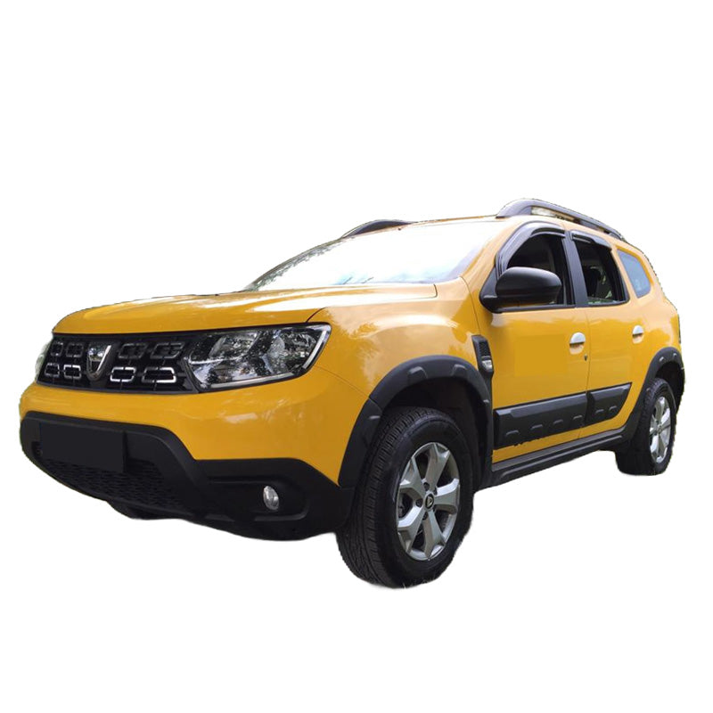 OneWay, Täydellinen korisarja, Mattamusta, Sopii Dacia Duster II 2018-2024, 12-osainen sarja
