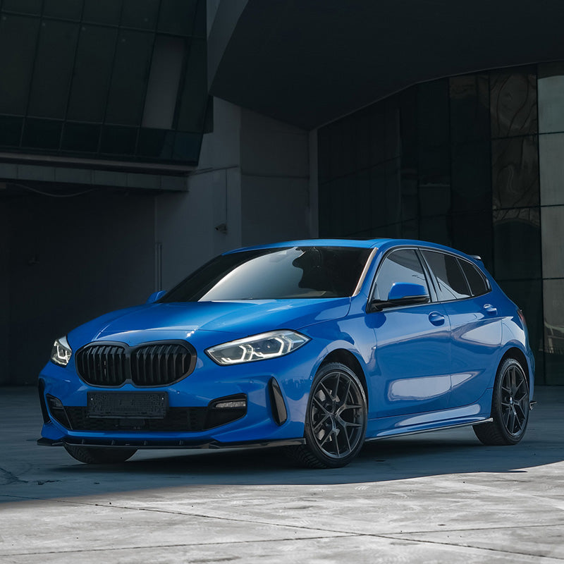 OneWay, Komplett bodykit, Glanssvart, passar till BMW 1-Series F40 M-Pack/M135i (2019-)