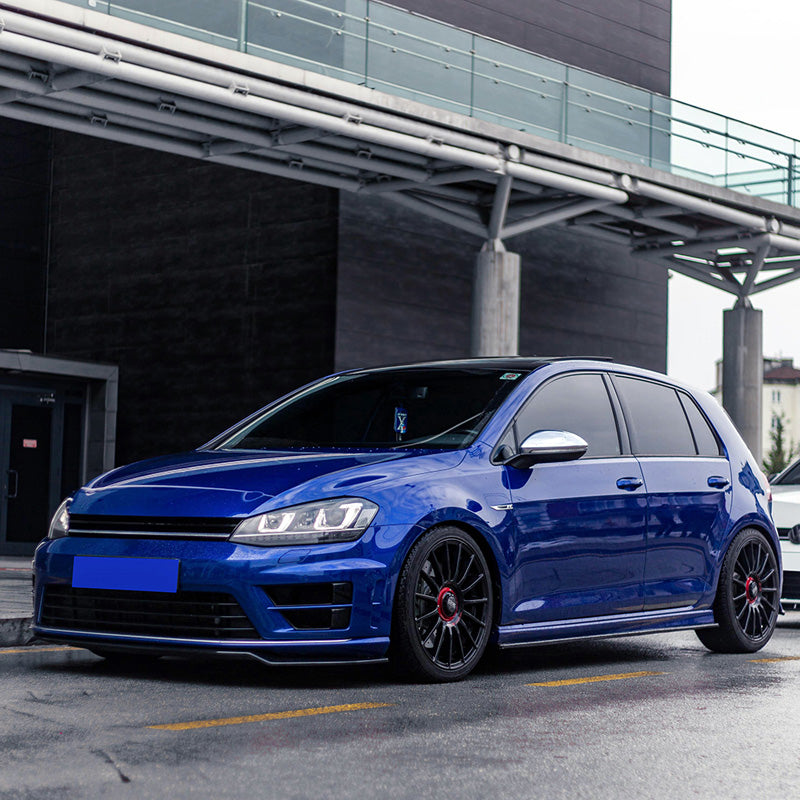 OneWay, Täydellinen korisarja, kiiltävän musta, sopii Volkswagen Golf VII HB R (2013-2016)