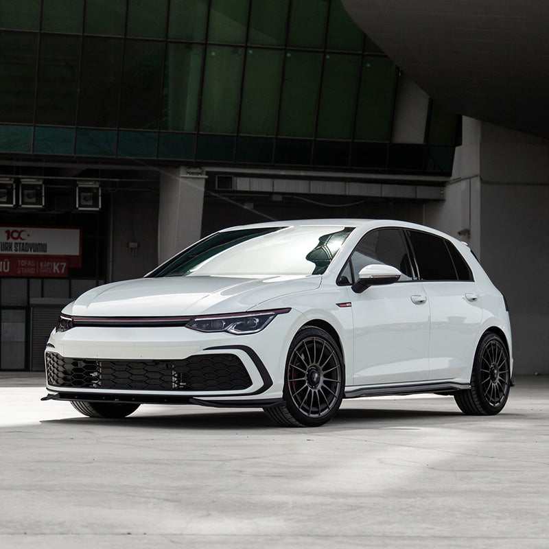 OneWay, Täydellinen korisarja, kiiltävän musta, sopii Volkswagen Golf VIII HB GTI (2020-)