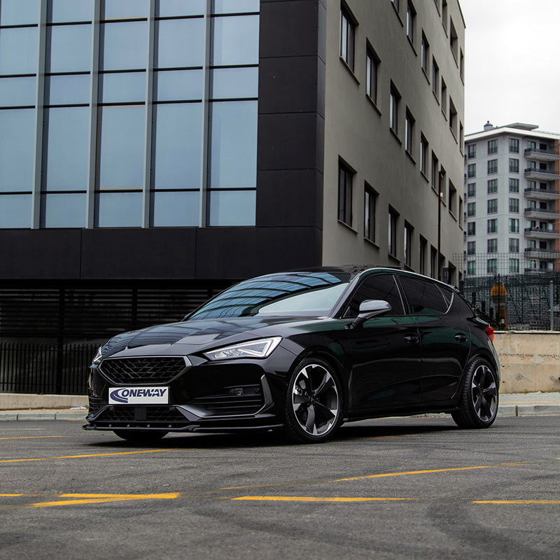 OneWay, Täydellinen korisarja, kiiltävän musta, sopii Cupra Leon MK1 HB (2020-2024)