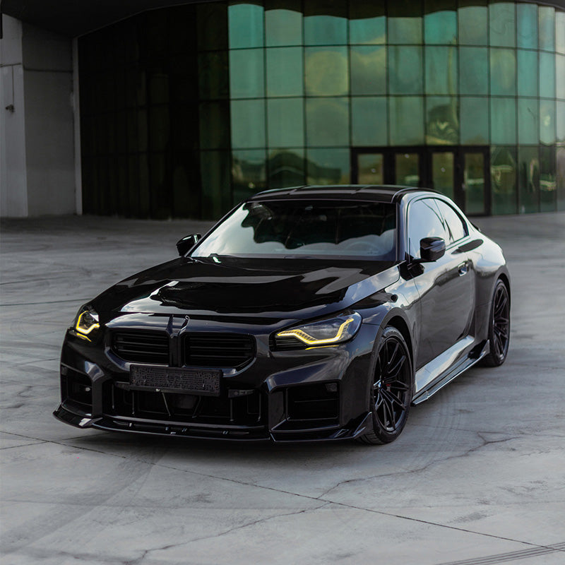OneWay, Komplett body kit, Blank svart, passar till BMW M2 G87 Coupe (2023-)