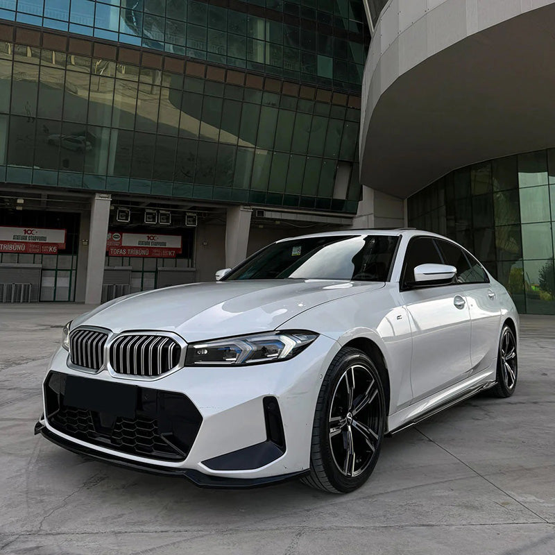 OneWay, Täydellinen korisarja, kiiltävän musta, sopii BMW 3-serie G20 Sedan M340i/M-Pack Facelift (2022-)
