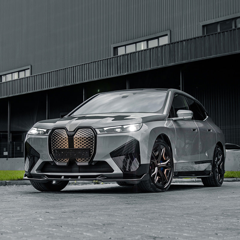 OneWay, Komplett bodykit, blank svart, passar till BMW iX M-Pack i20 (2021-)