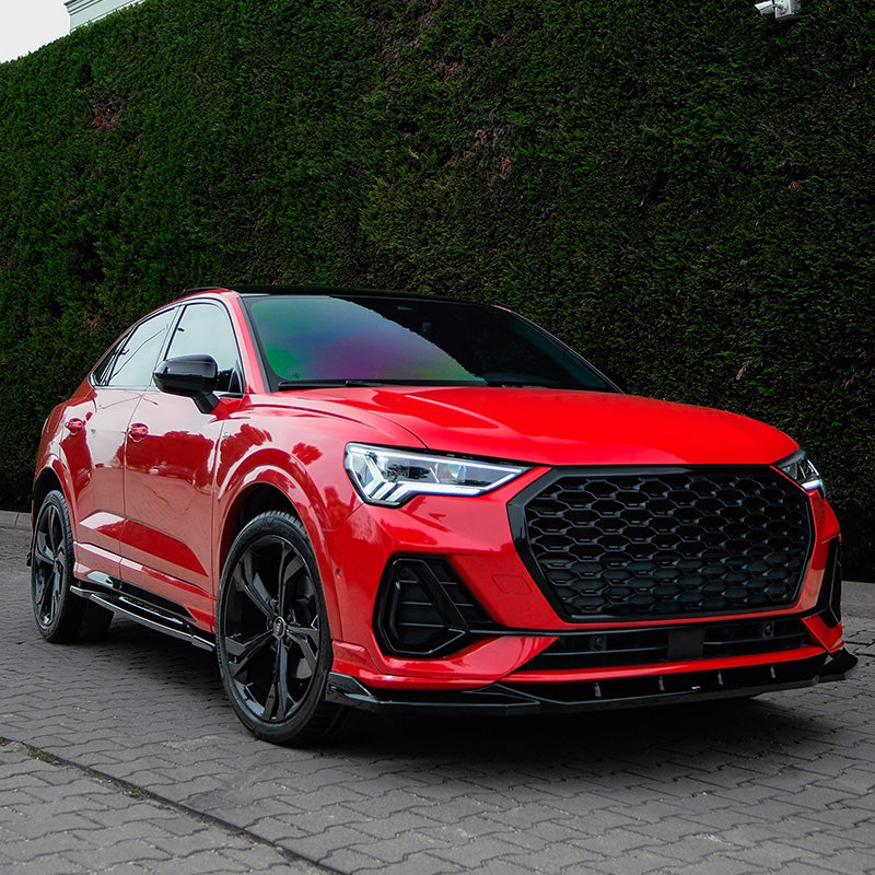 OneWay, täydellinen bodykit, kiiltävän musta, sopii Audi Q3 (F3N) Sportback S-Line (2019-2025)
