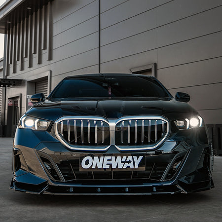 OneWay, Komplet bodykit, Gloss sort, passer til BMW 5-Serie G60 Sedan M-Pack (2023- inkl. i5)