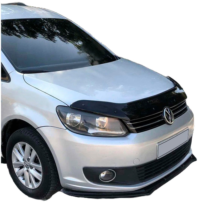 OneWay, Konepellin suojus, kiiltävän musta, sopii Volkswagen Caddy MK3 Facelift 2010-2015