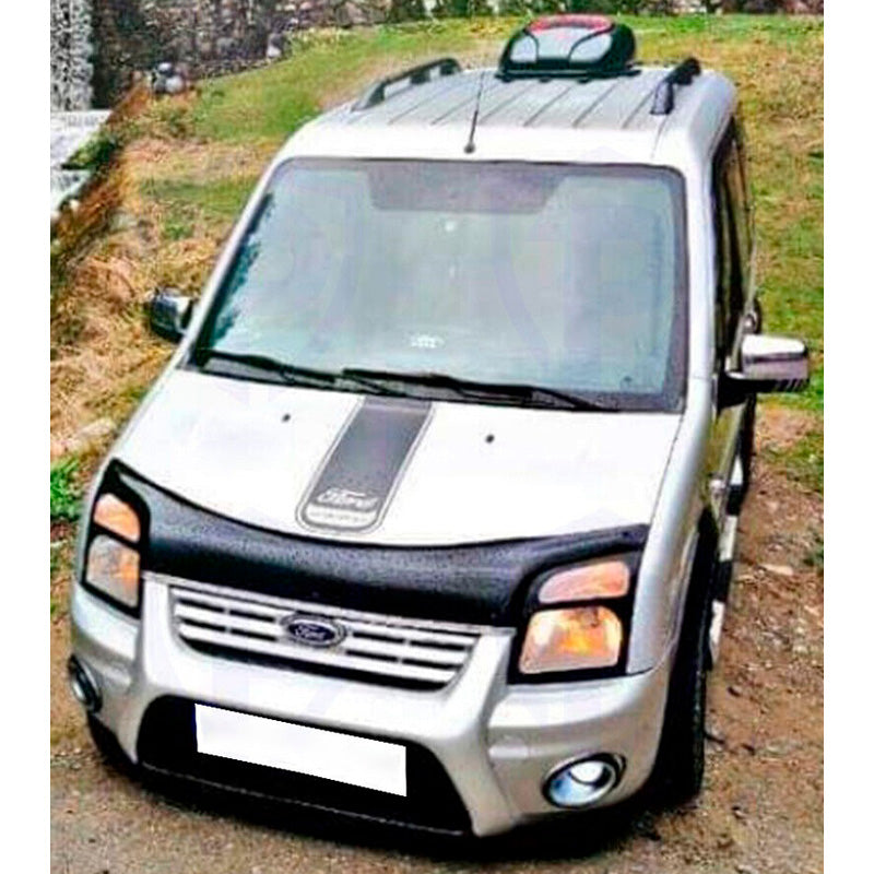 OneWay, Motorhuvsskydd, Blank svart, Passar till Ford Transit Connect 2002-2008