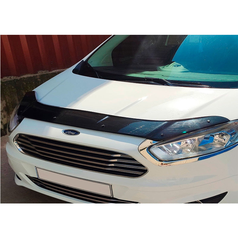 OneWay, Konepellin suojus, kiiltävän musta, sopii Ford Transit Courier 2014-2019