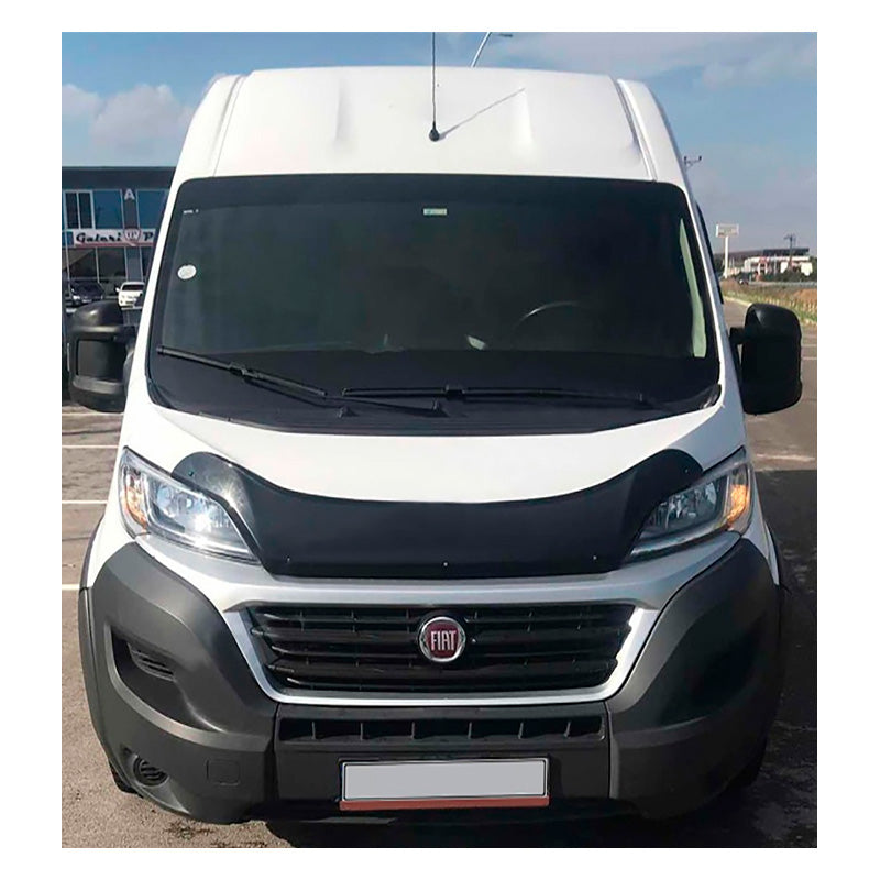 OneWay, Motorhuvsskydd, Blank svart, Passar till Fiat Ducato 4. gen. (2014-) & Peugeot Boxer (2014-)