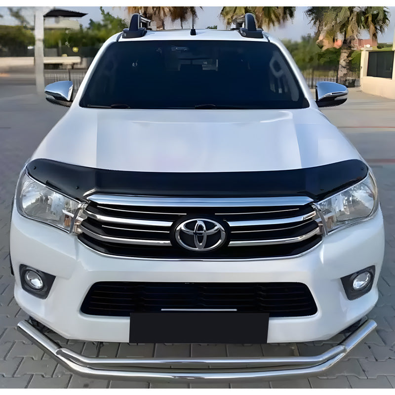 OneWay, Konepellin suojus, kiiltävän musta, sopii Toyota Hilux 8. sukupolvi (2015-2020)