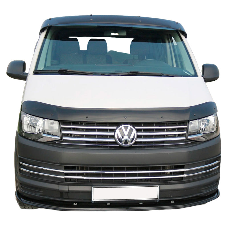 OneWay, Konepellinsuoja, Kiiltävä musta, Sopii Volkswagen Transporter T6/T6.1 2015-2022