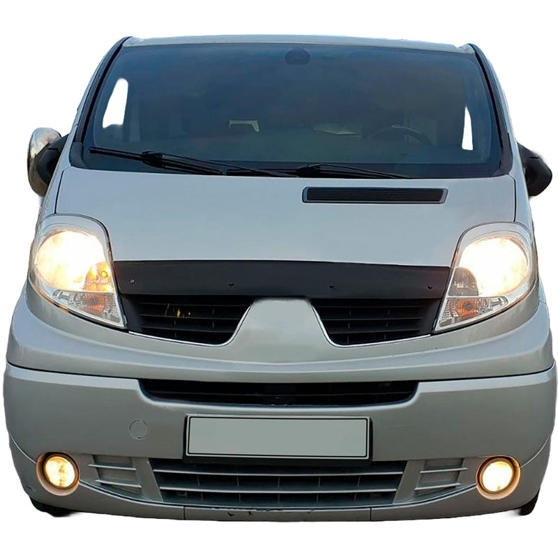 OneWay, Konepellinsuoja, Kiiltävä musta, Sopii Renault Trafic X83 2001-2014