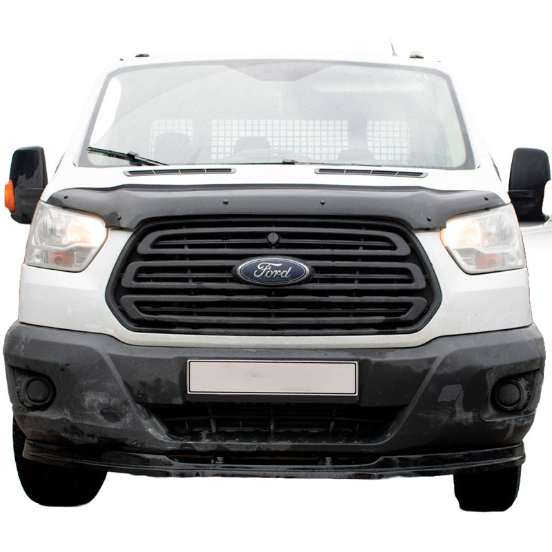 OneWay, Konepellinsuoja, Kiiltävä musta, Sopii Ford Transit MK8 (2014-2019)