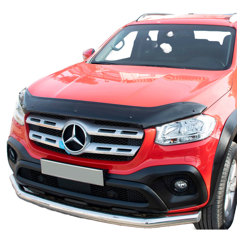 OneWay, Konepellin suoja, kiiltävä musta, sopii Mercedes X-Class W470 (2017-), 'Mitoitettu erityisesti'