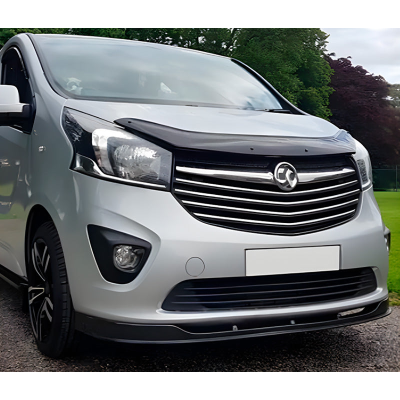 OneWay, Konepellin suoja, kiiltävä musta, sopii Opel Vivaro X82 (2014-2018)