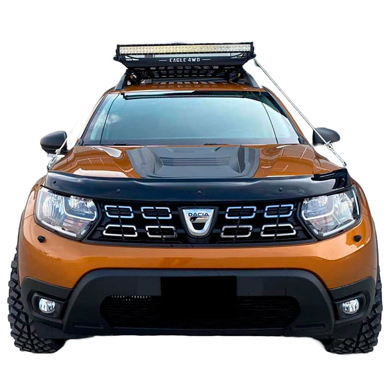 OneWay, Konepellin scoop, mattamusta, sopii Dacia Duster I (2010-2017) & Duster II (2018-2024)